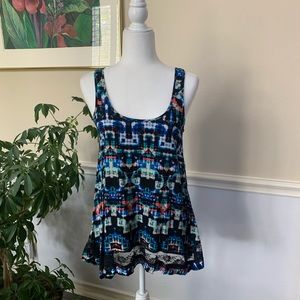 Multicolor Boho Tank